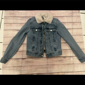 H&M Sherpa-lined Denim jacket